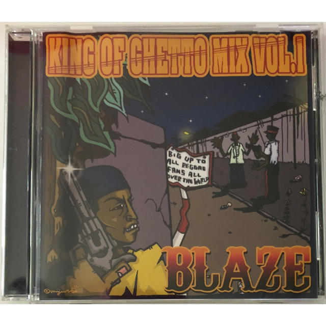 《BLAZE》KING OF CHETTO MIX VOL.1 レゲエ エンタメ/ホビーのCD(クラブ/ダンス)の商品写真