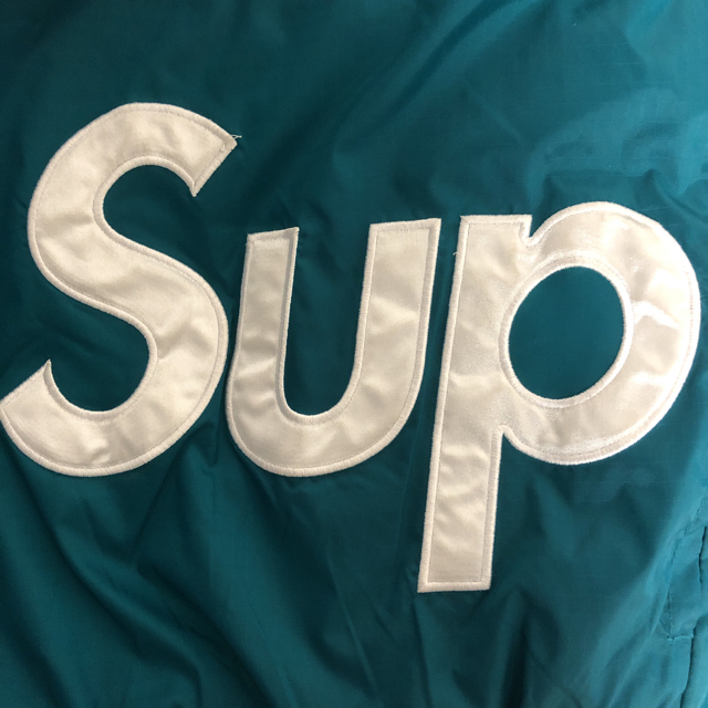 Supreme sideline logo parka