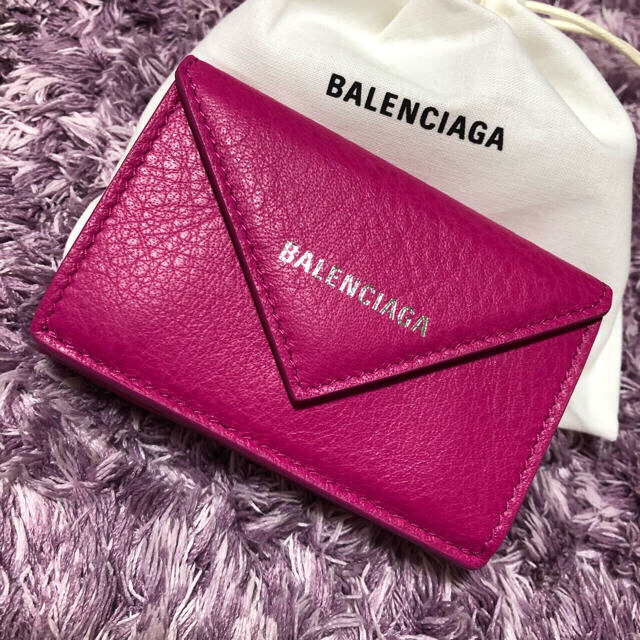 Balenciaga(バレンシアガ)のBALENCIAGAミニウォレットピンク新品未使用♡♡ レディースのファッション小物(財布)の商品写真