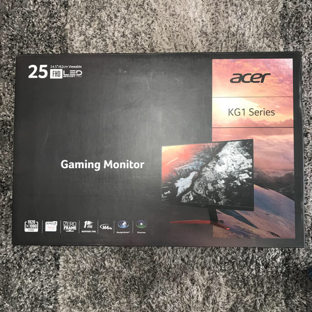 Amazon限定 Acer KG251QFbmidpx 24.5インチ-