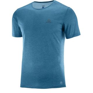 サロモン(SALOMON)のSALOMON サロモン 半袖Tシャツ コズミッククルー SS TEE M 新品(登山用品)