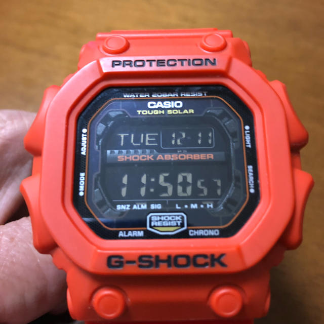 本物品質の G-SHOCK gxw-56 希少 レスキューオレンジ メンズ | bca.edu.gr