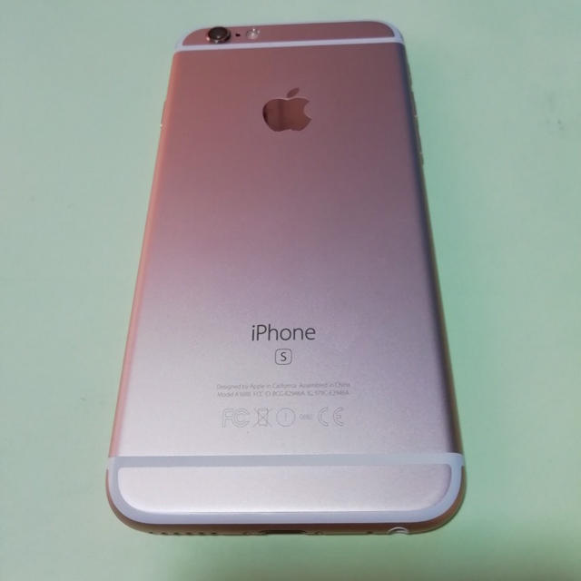 iPhone(アイフォーン)のiPhone6s  64GB SIMフリー 美品✨ スマホ/家電/カメラのスマートフォン/携帯電話(スマートフォン本体)の商品写真