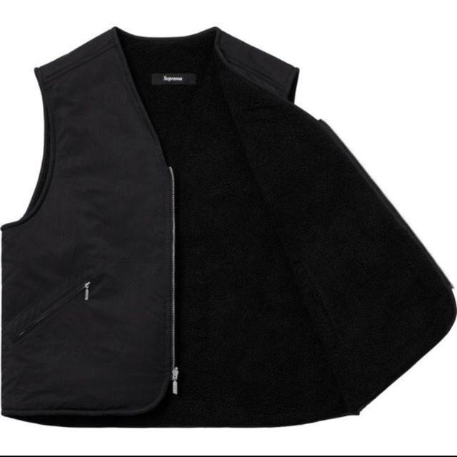 Supreme(シュプリーム)のSupreme NIKE Vest ベスト 黒 メンズのジャケット/アウター(ダウンベスト)の商品写真