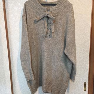 ザラ(ZARA)の【昨年購入】ZARAニットワンピ(ひざ丈ワンピース)