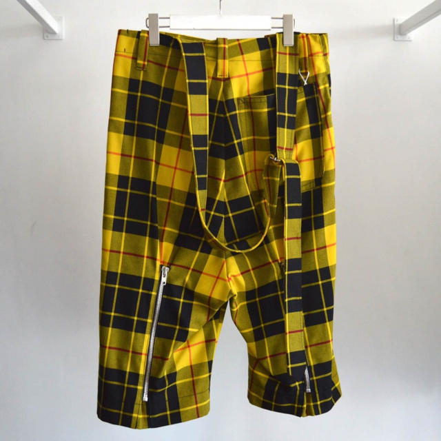 kidill Pants Yellow Check メンズのパンツ(サルエルパンツ)の商品写真