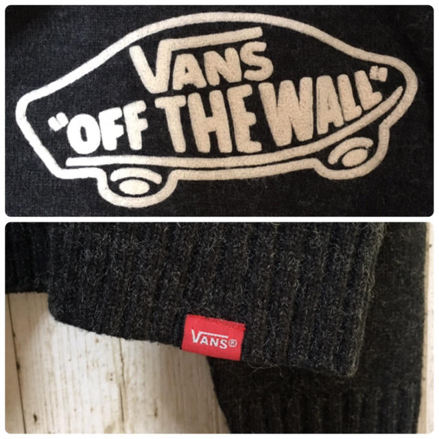 VANS(ヴァンズ)のS様ご購入用 VANS バンズ ウール混生地 ニットセーター  メンズのトップス(ニット/セーター)の商品写真