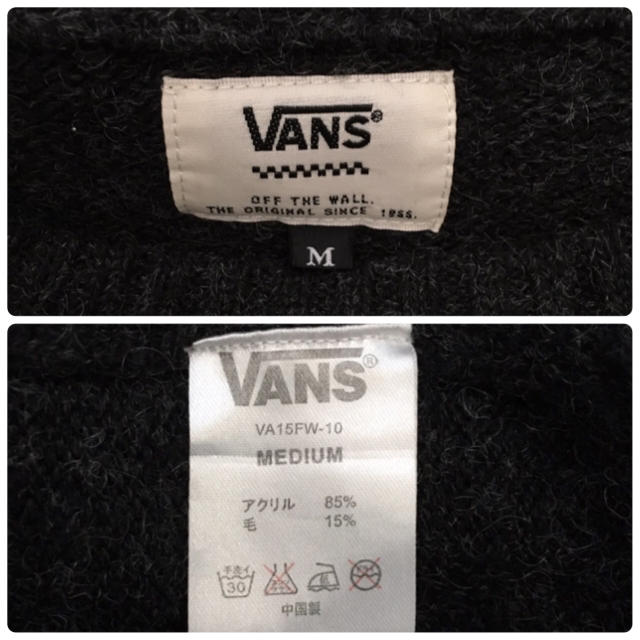 VANS(ヴァンズ)のS様ご購入用 VANS バンズ ウール混生地 ニットセーター  メンズのトップス(ニット/セーター)の商品写真