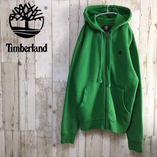 ティンバーランド(Timberland)のused ティンバーランド ジップアップ スウェットパーカー ワンポイントロゴ(パーカー)