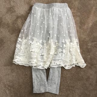 プティマイン(petit main)のpetit mainプティマイン100☆レーススカート付レギンスパンツスカッツ(パンツ/スパッツ)