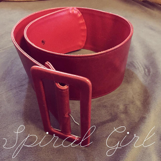 SPIRAL GIRL(スパイラルガール)のウエスト太ベルト レディースのファッション小物(ベルト)の商品写真