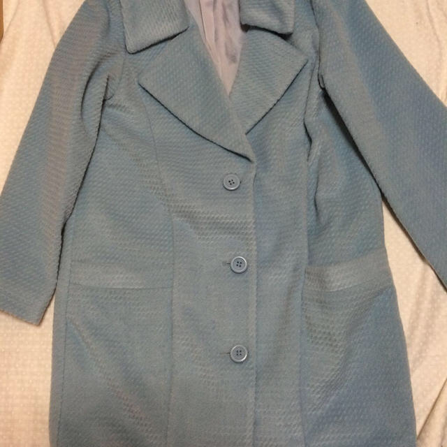 Lily Brown(リリーブラウン)のLily Brown アイスブルーコート レディースのジャケット/アウター(スプリングコート)の商品写真