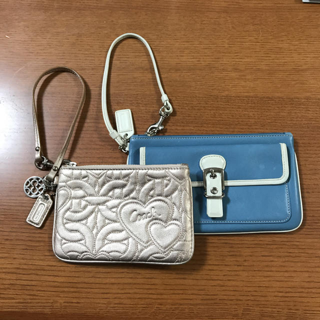 COACH(コーチ)の★格安Coach コーチ  ミニポーチ  おまけ付き★ レディースのファッション小物(ポーチ)の商品写真