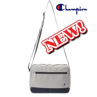 チャンピオン(Champion)の週末値下げ！【新品】チャンピオン ショルダーバッグ グレー×ブラック(ショルダーバッグ)