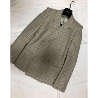 バレンシアガ(Balenciaga)のbalenciaga 17ss ダブルブレスト シュランクジャケット(テーラードジャケット)