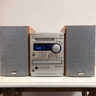 オンキヨー(ONKYO)のONKYO FR-N3X CD/MD TUNER AMPLIFER 説明書あり(スピーカー)