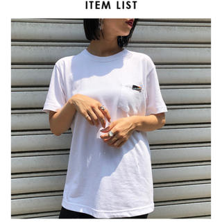 カウイジャミール(KAWI JAMELE)の新品タグ付き カウイジャミール ベーシックポケット Tシャツ(Tシャツ(半袖/袖なし))