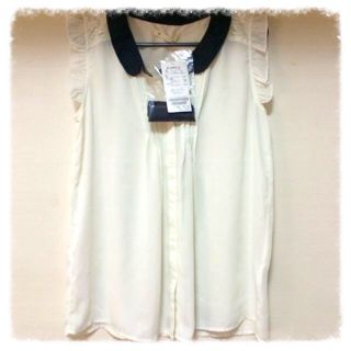 マジェスティックレゴン(MAJESTIC LEGON)のノースリーブボウタイ付ブラウス(シャツ/ブラウス(半袖/袖なし))