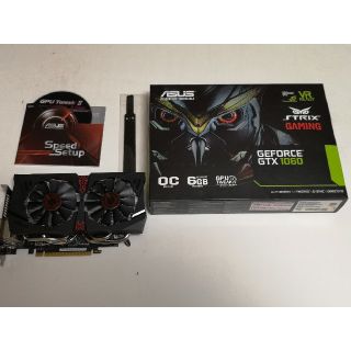 ASUS - グラフィックボードSTRIX-GTX1060-DC206G[PCIEXP6G]の通販 by