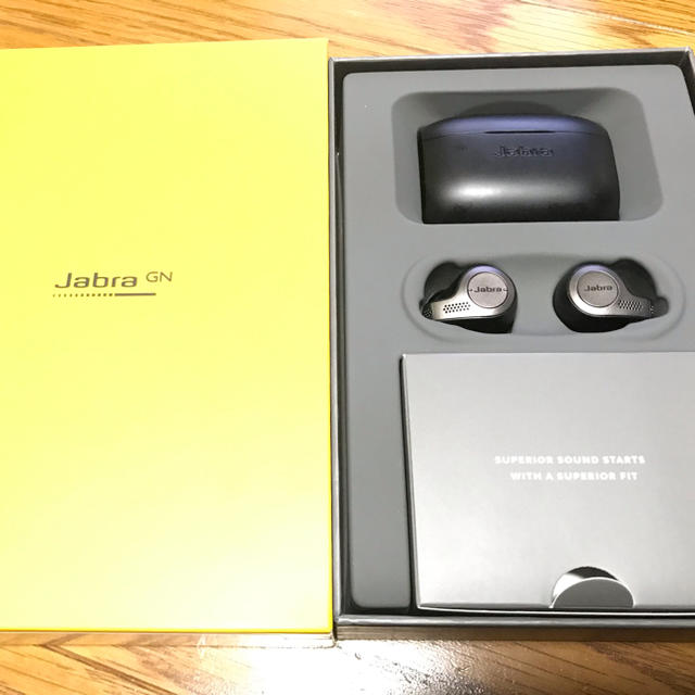 jabra elite 65t チタニウムブラックオーディオ機器