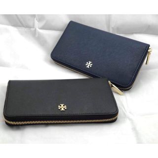 トリーバーチ(Tory Burch)のトリーバーチ 長財布　黒または紺(財布)