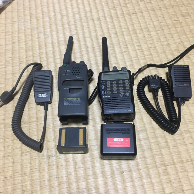 八重洲 FT-729 ICOM IC-P3 セット 中古ジャンク エンタメ/ホビーのテーブルゲーム/ホビー(アマチュア無線)の商品写真