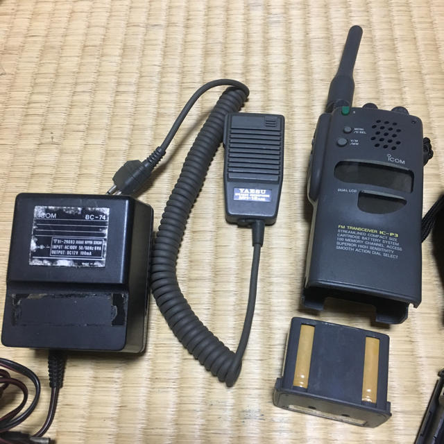 八重洲 FT-729 ICOM IC-P3 セット 中古ジャンク エンタメ/ホビーのテーブルゲーム/ホビー(アマチュア無線)の商品写真