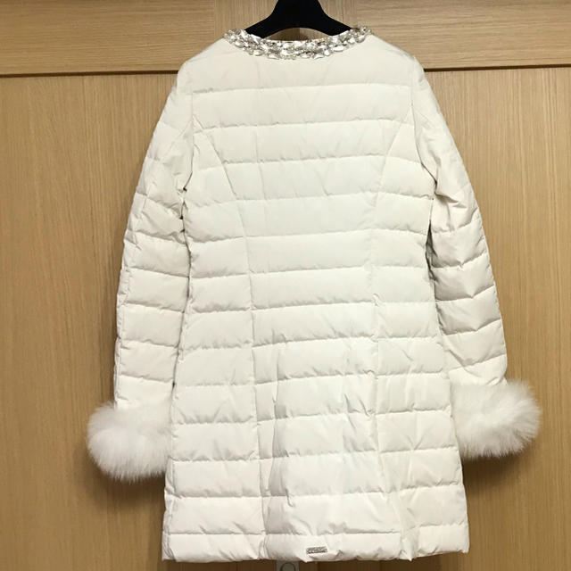 ポケットいっぱい Rady ジュエリーダウンコート WHITE. - 通販