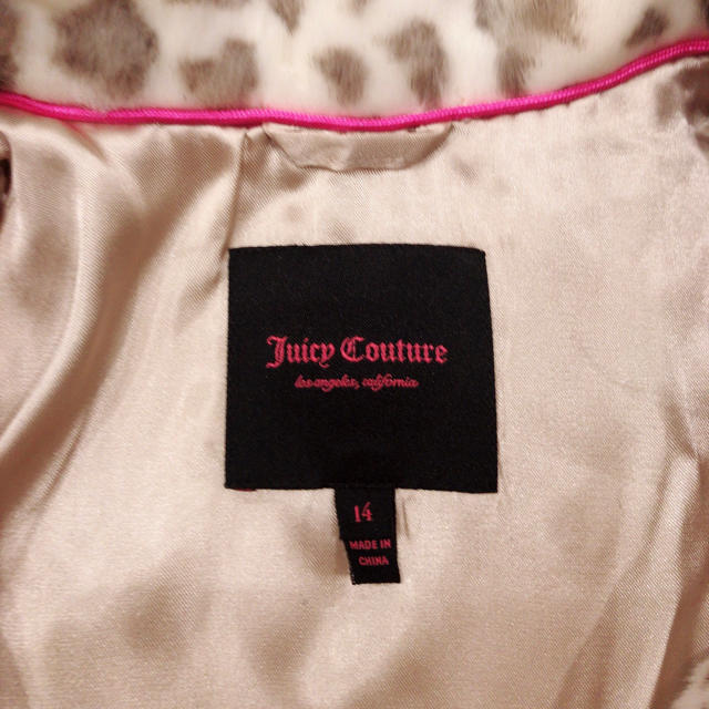 Juicy Couture(ジューシークチュール)のJuicy Couture 上質！レオパード Ecoファー レディースのジャケット/アウター(毛皮/ファーコート)の商品写真