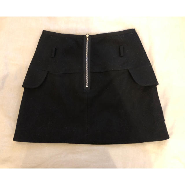 Sensounico(センソユニコ)のJNBY センソユニコ ウールスカート 黒 38 M レディースのスカート(ひざ丈スカート)の商品写真