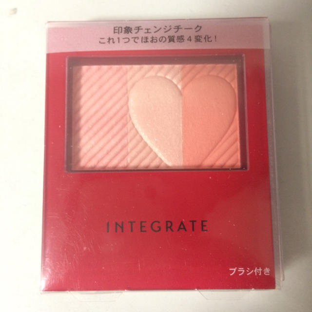 INTEGRATE(インテグレート)の新品未開封 インテグレート チークスタイリスト2種類RD271・ PK272 コスメ/美容のベースメイク/化粧品(チーク)の商品写真