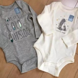 ベビーギャップ(babyGAP)の新品♡ Baby GAP  2枚セット(ロンパース)