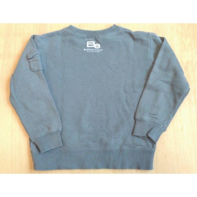 BeBe(ベベ)のBebe トレーナー　飛行機　90cm キッズ/ベビー/マタニティのキッズ服男の子用(90cm~)(Tシャツ/カットソー)の商品写真