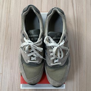 ニューバランス(New Balance)のnew balance M998 9h 27.5cm グレー(スニーカー)