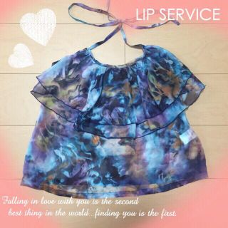 リップサービス(LIP SERVICE)のLIP SERVICE♡シフォンキャミ(キャミソール)