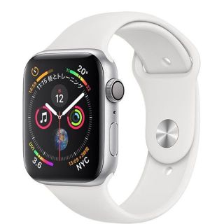 アップル(Apple)の新品 APPLE WATCH Series 4 44mm GPS シルバーアルミ(腕時計(デジタル))