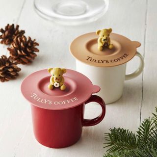 タリーズコーヒー(TULLY'S COFFEE)のベアフルマグカップキャップ★新品未使用(グラス/カップ)