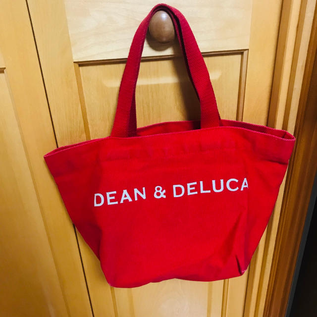 DEAN & DELUCA(ディーンアンドデルーカ)のDEAN&DELUCA トートバッグ レッド レディースのバッグ(トートバッグ)の商品写真