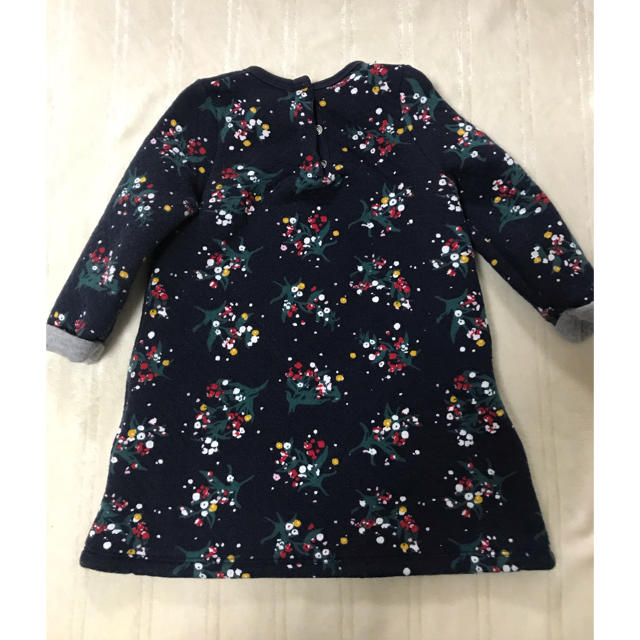 PETIT BATEAU(プチバトー)のプチバトー ワンピース81cm キッズ/ベビー/マタニティのベビー服(~85cm)(ワンピース)の商品写真