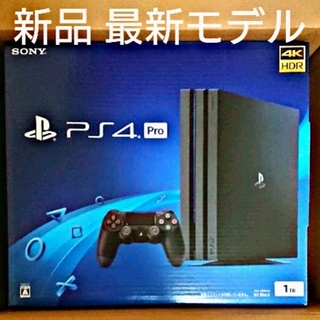 PlayStation4 - 新品 PS4Pro 1TB CUH-7200 最新モデル ジェットブラックの通販｜ラクマ