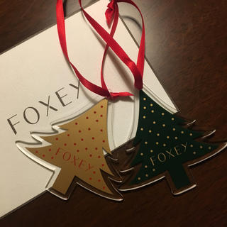 フォクシー(FOXEY)のご専用☆FOXEY☆クリスマスオーナメントセット☆オリジナルチョコレート付き♡(ノベルティグッズ)
