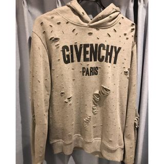 ジバンシィ(GIVENCHY)のクラッシュパーカー新品(パーカー)