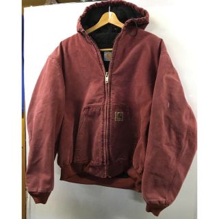 カーハート carhartt ダックジャケット 赤