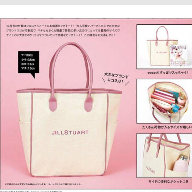 JILL by JILLSTUART(ジルバイジルスチュアート)のJILLSTUART付録 セット売り レディースのバッグ(トートバッグ)の商品写真