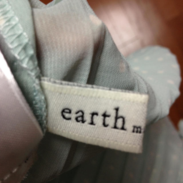 earth music & ecology(アースミュージックアンドエコロジー)の今季☆earth プリーツブラウス レディースのトップス(シャツ/ブラウス(半袖/袖なし))の商品写真