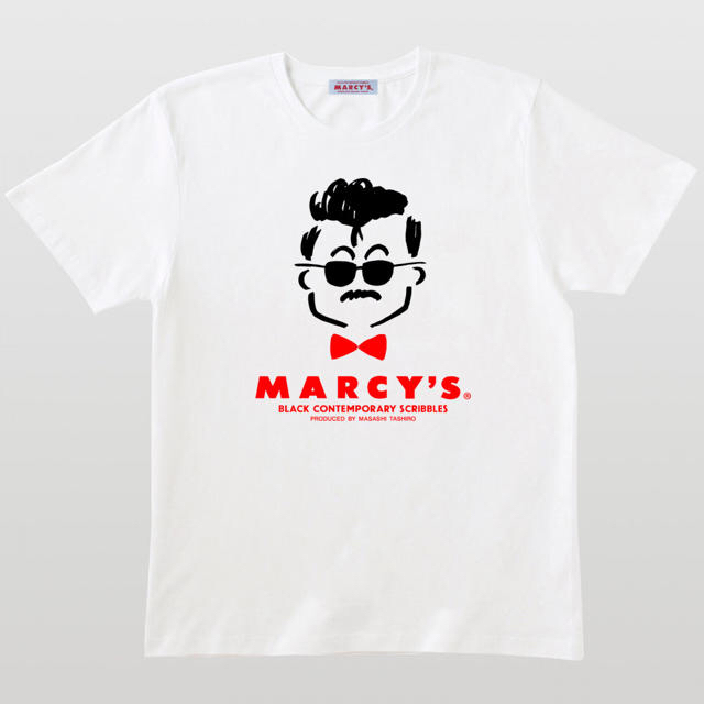 MARCY‘S マーシーズTシャツ ホワイト サイズL 復刻版 田代まさし | フリマアプリ ラクマ