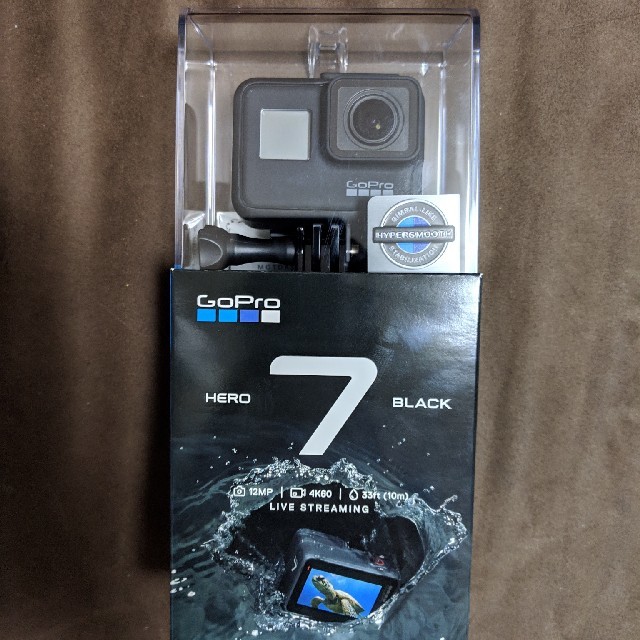 GoPro(ゴープロ)のGoPro Hero7 Black スマホ/家電/カメラのカメラ(コンパクトデジタルカメラ)の商品写真