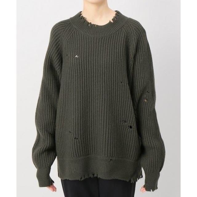 AP STUDIO Damaged Wool Knit | www.fleettracktz.com