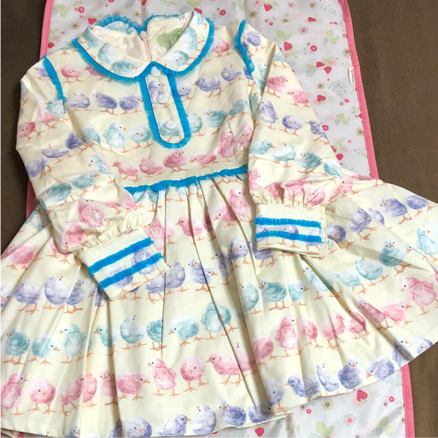 fafa(フェフェ)の☆大福様専用です☆  未使用  fafa  ワンピース  120 キッズ/ベビー/マタニティのキッズ服女の子用(90cm~)(ワンピース)の商品写真