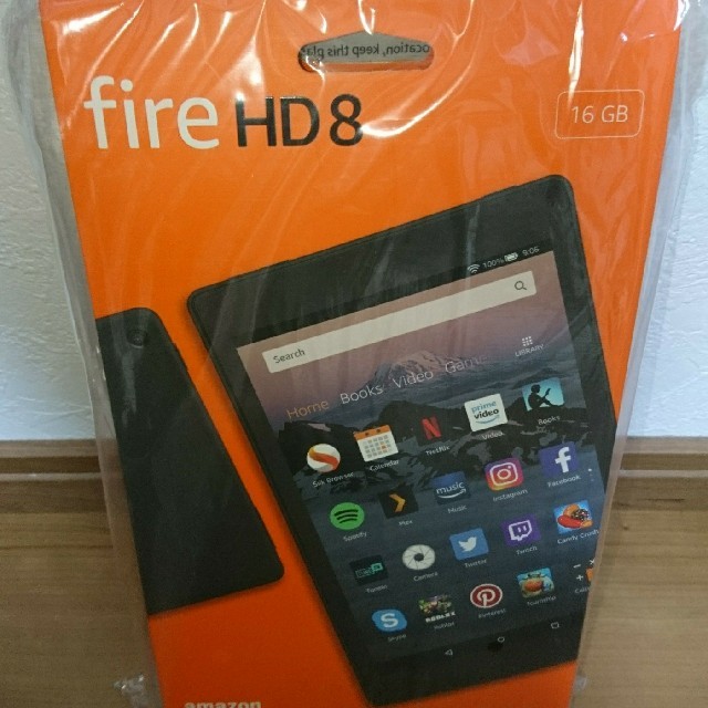 PC/タブレット新品未開封 Fire HD 8 タブレット (8インチHD) 16GB 最新